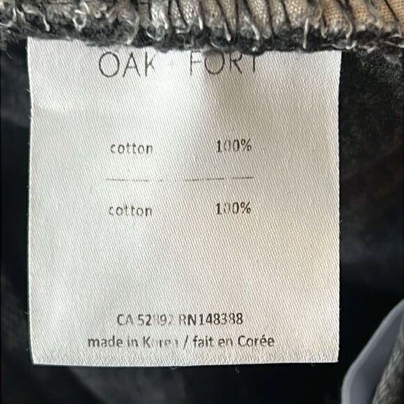 Oak & Fort Black High Rise Ankle Length Jeans Size M - Picture 9 of 9